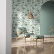 Load image into Gallery viewer, ELECTRIC LAGOON DEW: Velvet Fabric (per metre)
