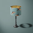 Load image into Gallery viewer, DRAGONFLY SWARM SAGE: Velvet Lampshade