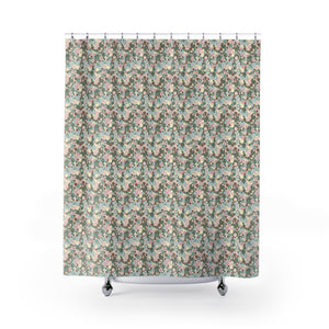 FIZZ SUPREME TOURMALINE: Shower Curtain