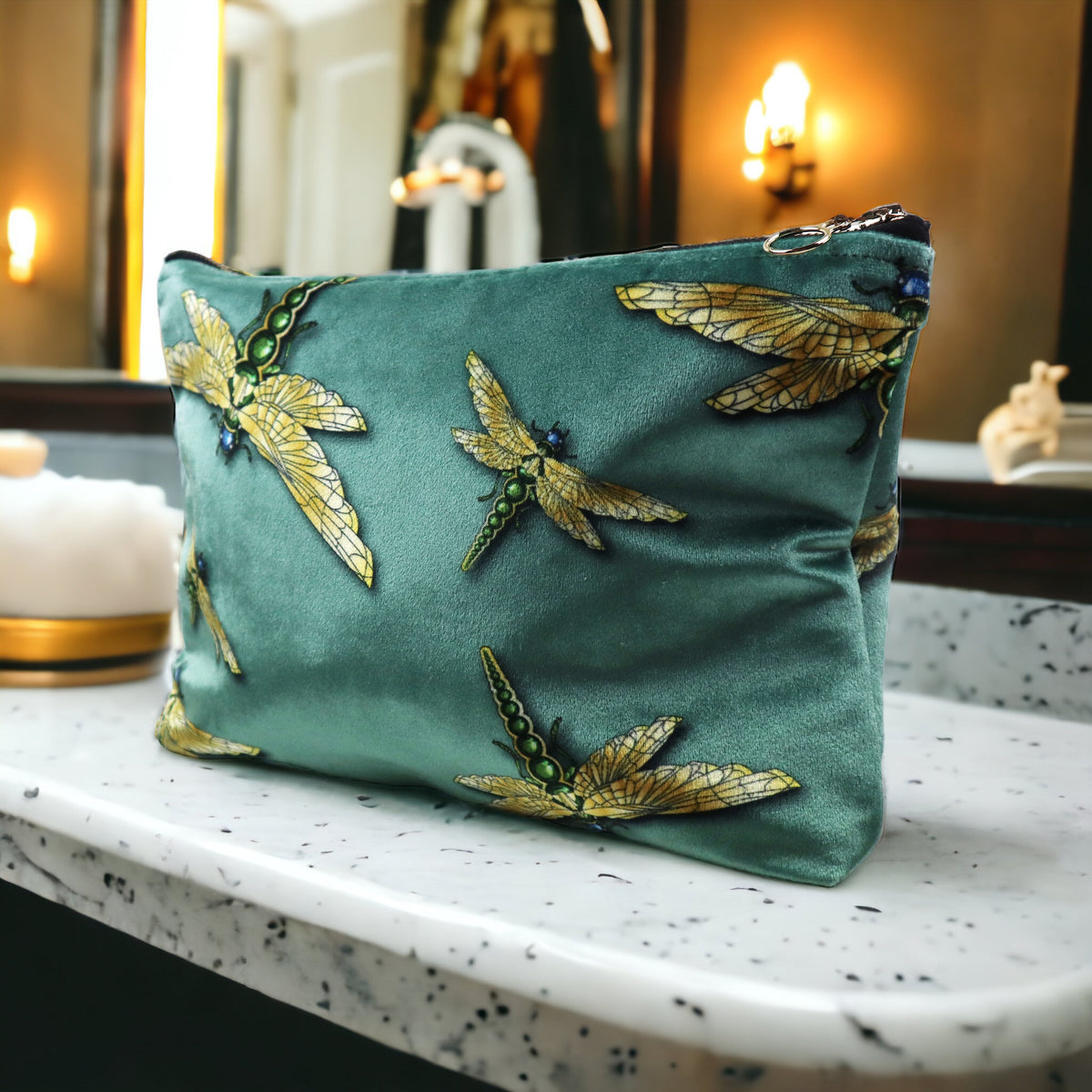 DRAGONFLY SWARM SAGE: Everyday Pouch – The Curious Department