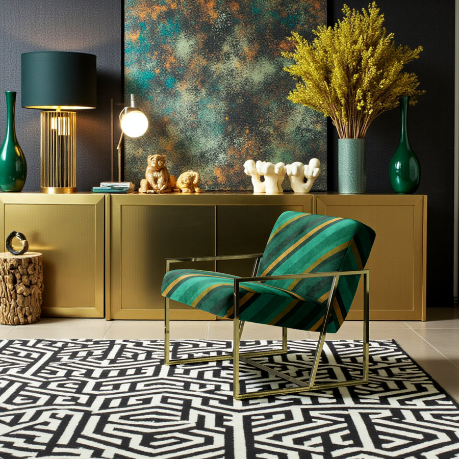 LIBERATZIÓN MALACHITE: Velvet Fabric (per metre)