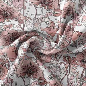 OPIUM BLUSH WINTER: Velvet Fabric (per metre)