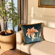 Load image into Gallery viewer, FIERCE BLOOM: velvet cushion
