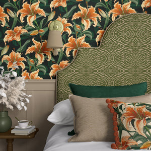 FIERCE BLOOM LEAF: Wallpaper