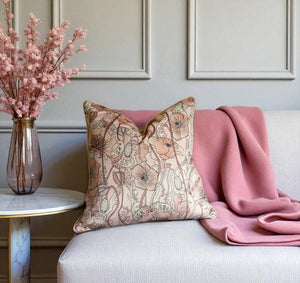 OPIUM BLUSH SUMMER: velvet cushion