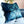 Load image into Gallery viewer, ZELLANDINE MOONLIGHT: velvet cushion
