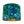 Load image into Gallery viewer, ELECTRIC LAGOON BLUE: Velvet Lampshade
