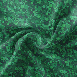 FIZZ SUPREME MALACHITE: Velvet Fabric (per metre)