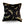 Load image into Gallery viewer, DRAGONFLY SWARM BLACK: velvet cushion
