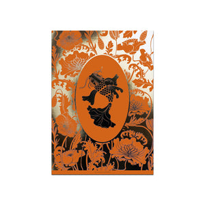 ELEMENTAL KOI print : orange/ gold