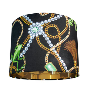 TIANA ANTIQUE: Velvet Lampshade