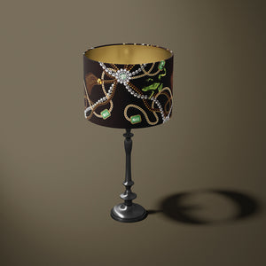 TIANA ANTIQUE: Velvet Lampshade